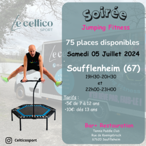 Places Jumping Adultes « Soufflenheim » 19H30-20H30
