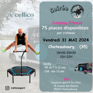 Places Jumping Adultes «  Châteaubourg » 19H30-20H30