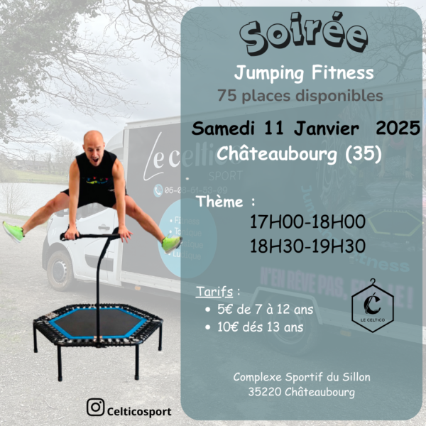 Place jumping « Châteaubourg » Adultes 17H-18H