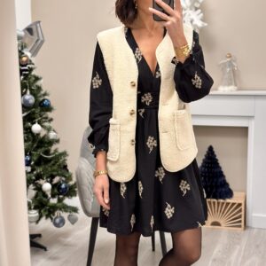 Gilet Elda Creme