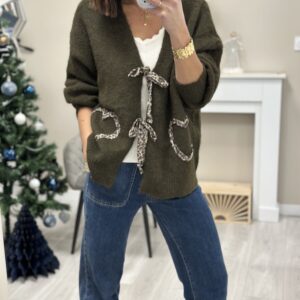 Gilet/Pull Amalia Kaki