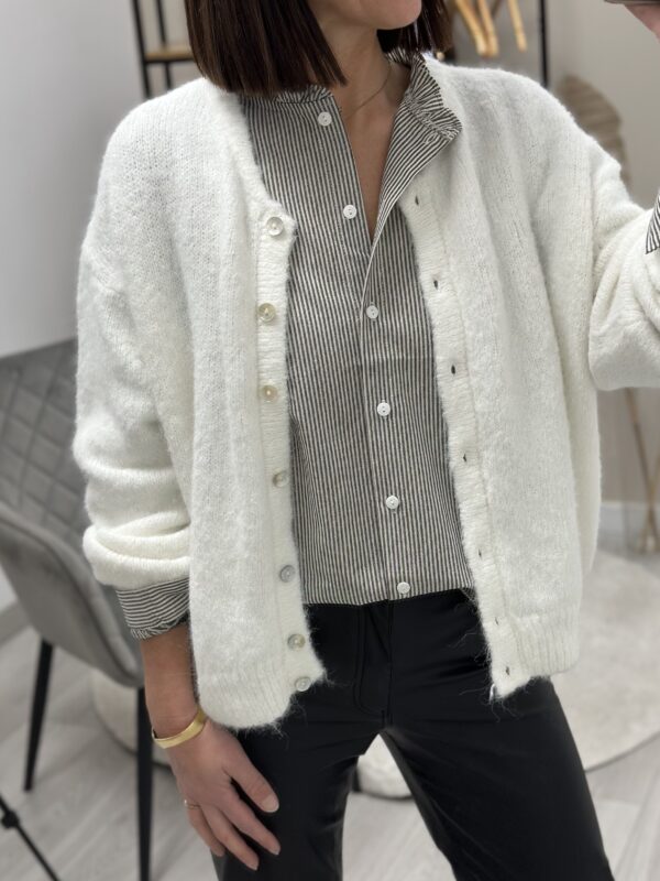 Gilet/Pull Lolyta Blanc – Image 3