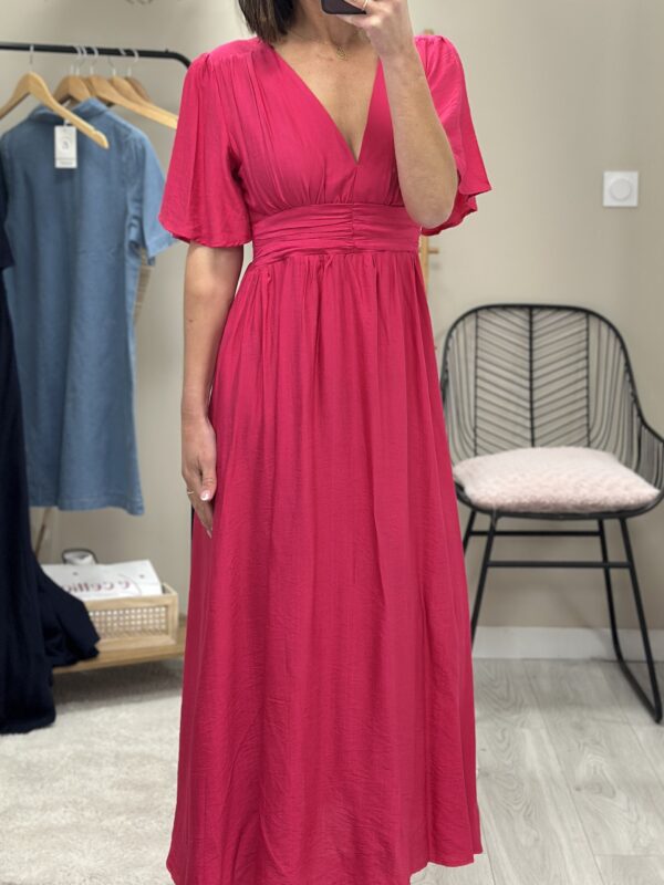 Robe Longue Manohe Fushia