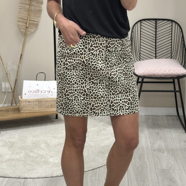 Jupe Hemia Leopard