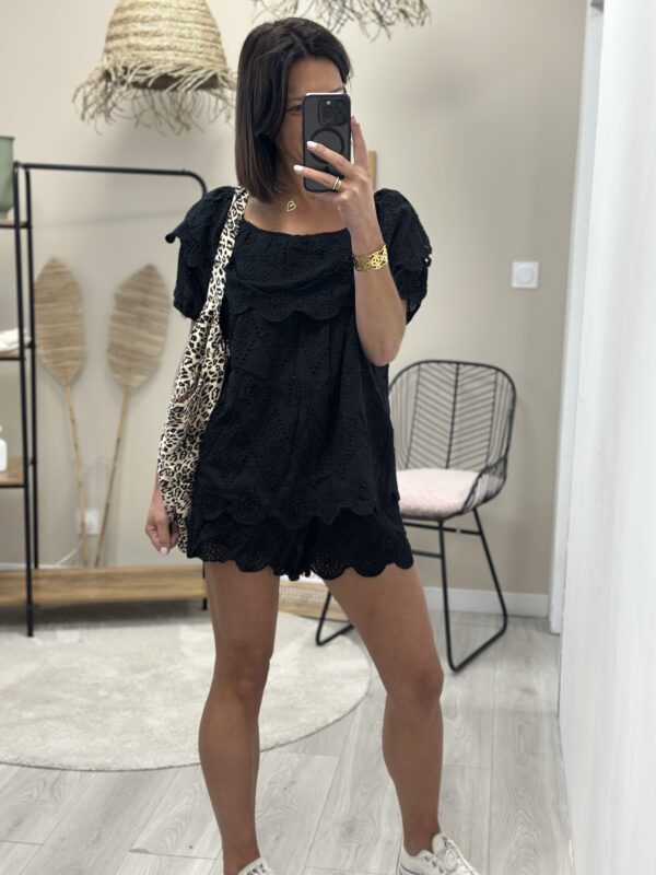 Ensemble Short /Haut Noir – Image 2