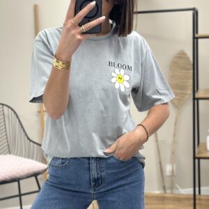 Tee Shirt Bloom Gris