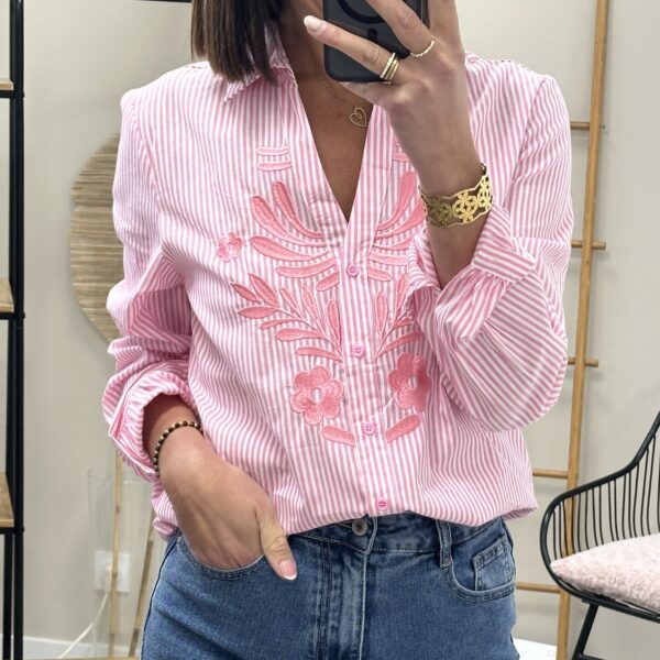 Chemise Armel Rose