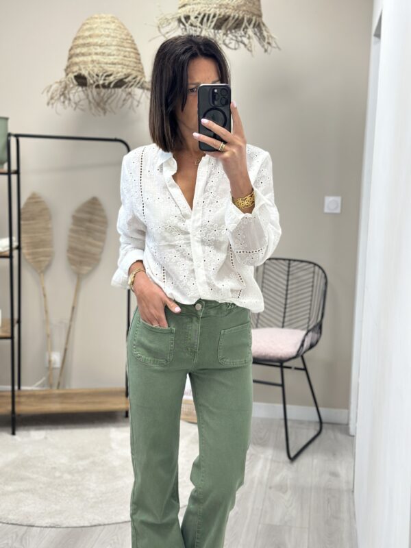 Chemise Mandy Blanche – Image 2