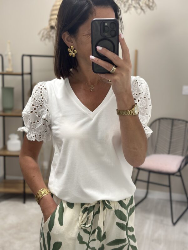 Tee Shirt Luz Blanc – Image 3