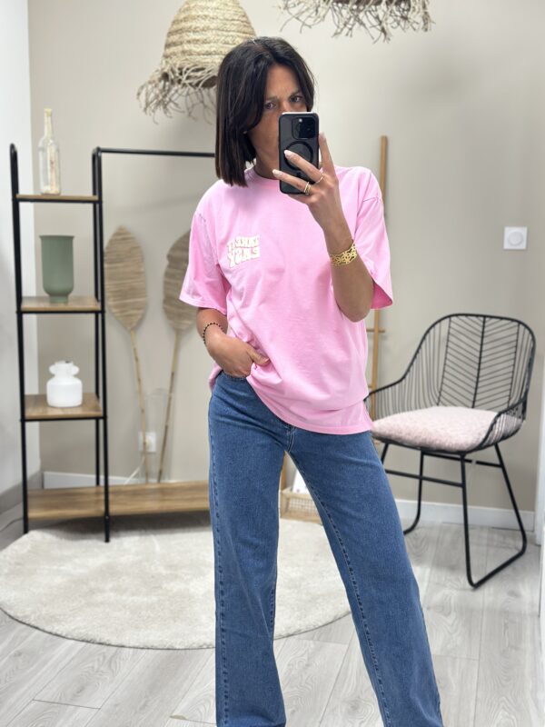 Tee Shirt Easy  Rose – Image 3