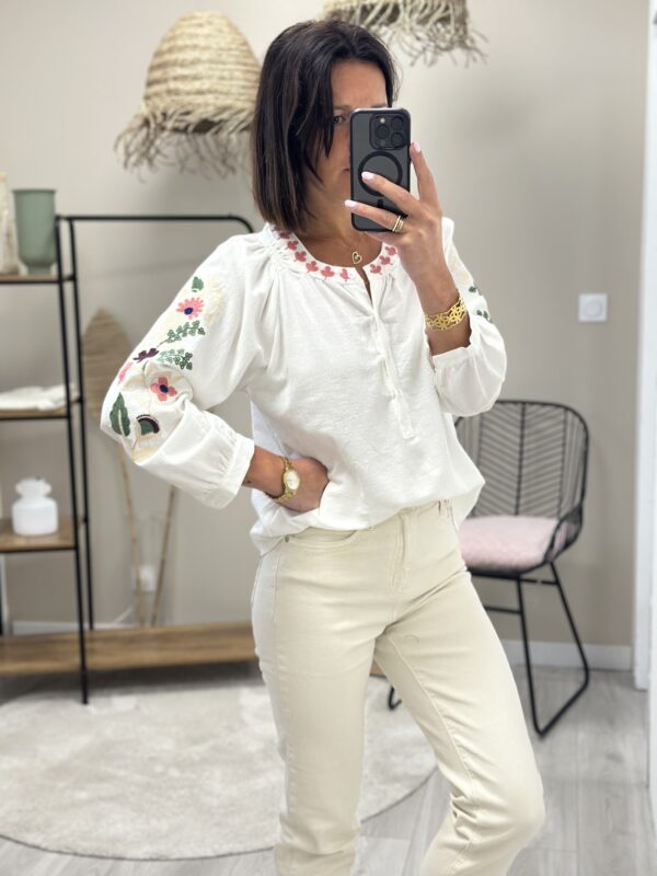 Chemise Gemma Blanc – Image 3