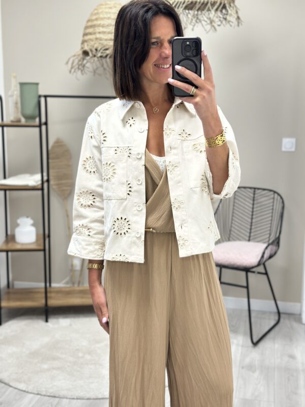 Veste Ophelia Creme – Image 2