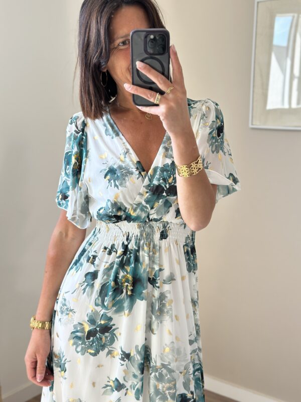 Robe Talia Vert – Image 2