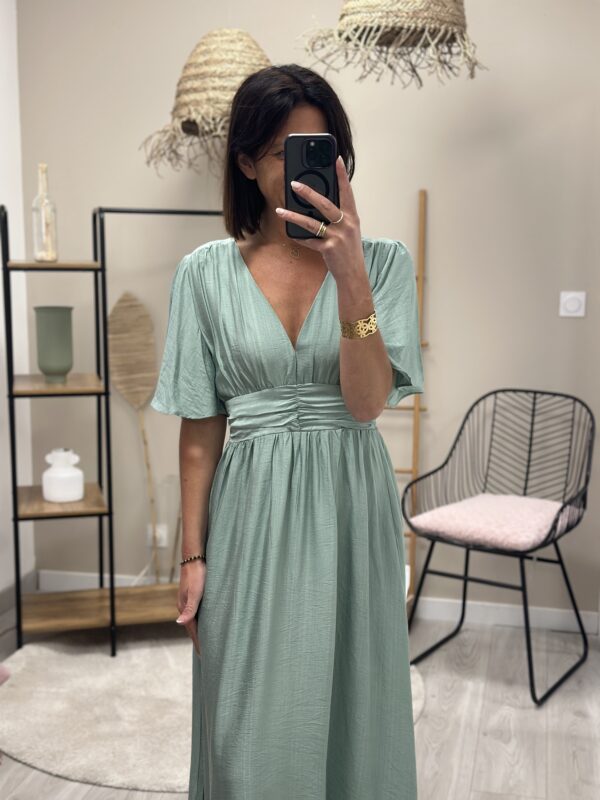Robe Longue Manohe Gt Kaki – Image 4