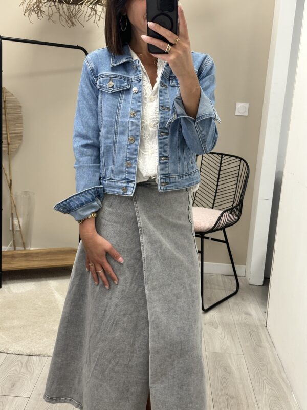Veste Anna Bleu Jean – Image 4