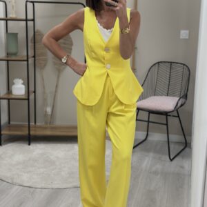 Ensemble Tailleur Jany Jaune