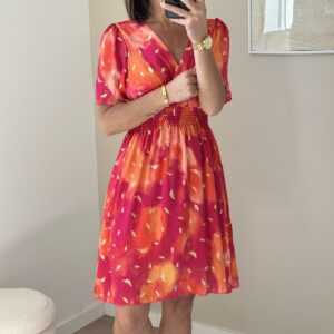 Robe Zelie Fushia