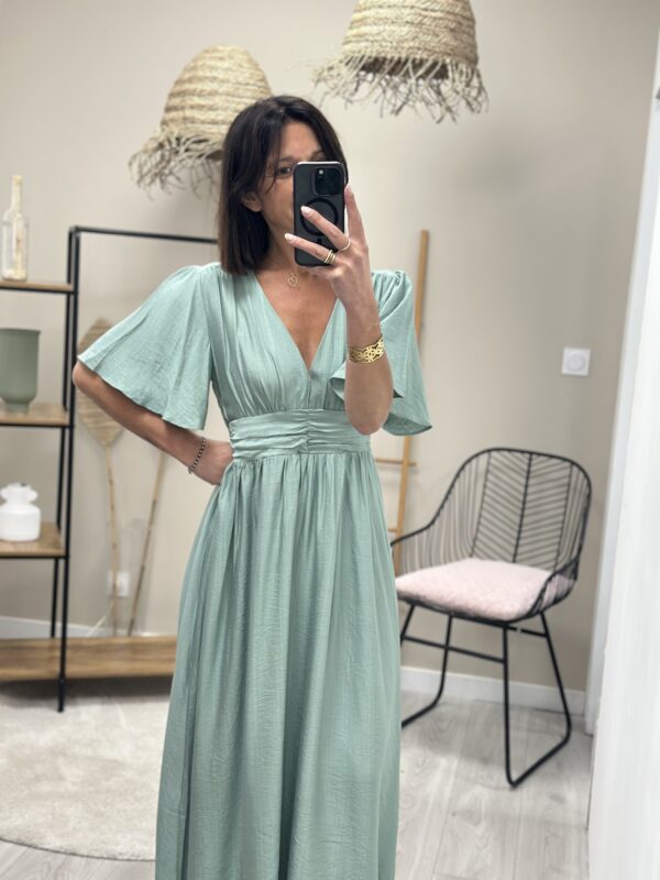 Robe Longue Manohe Gt Kaki – Image 3