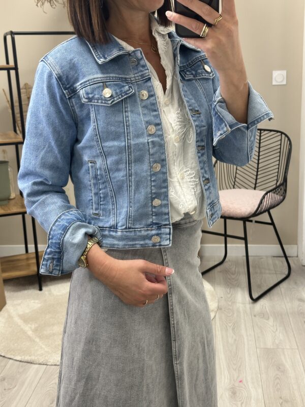 Veste Anna Bleu Jean – Image 3