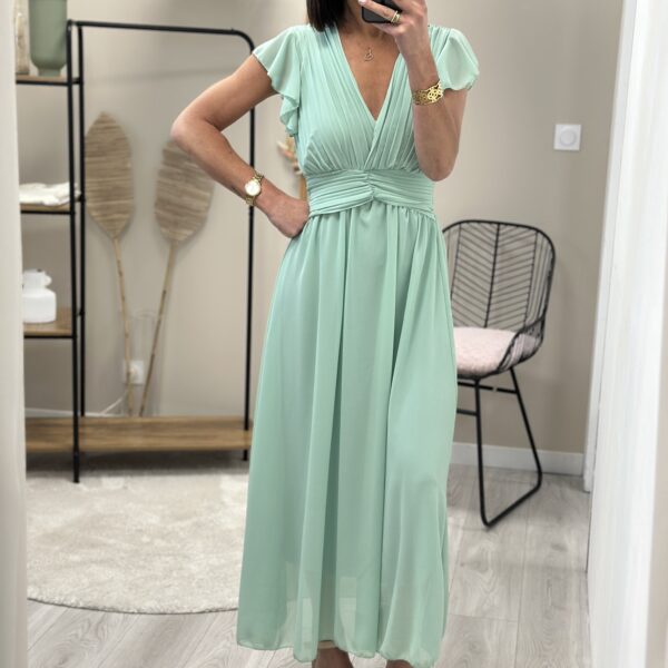 Robe Maggie Vert D'Eau