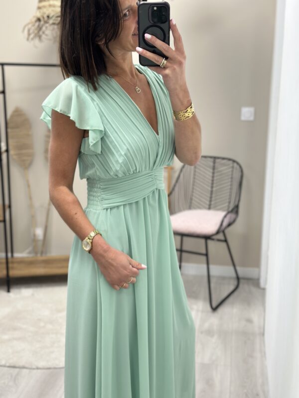 Robe Maggie Vert D'Eau – Image 4