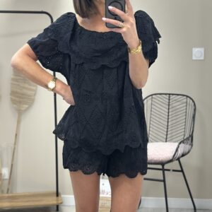 Ensemble Short /Haut Noir