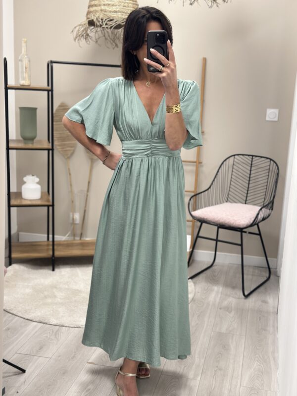 Robe Longue Manohe Gt Kaki – Image 2