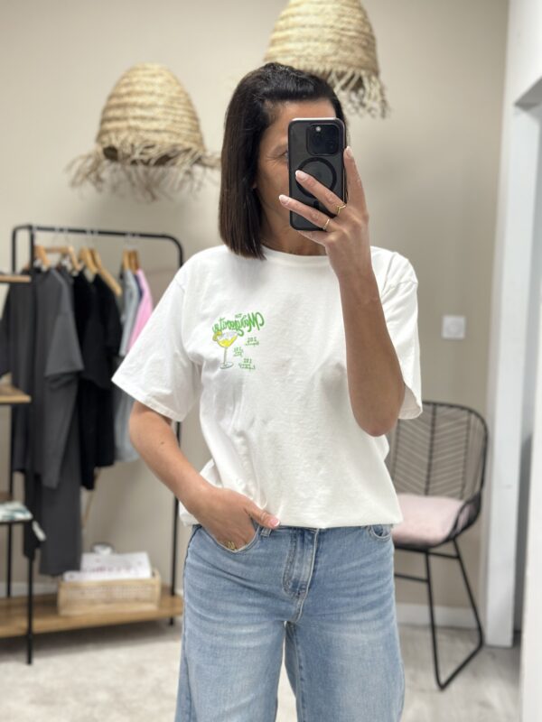 T-Shirt Margharita Blanc – Image 3