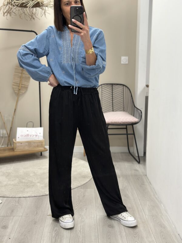 Pantalon Mila Noir – Image 2