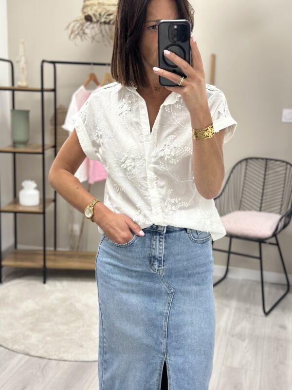 Chemise Ilani Blanche – Image 4