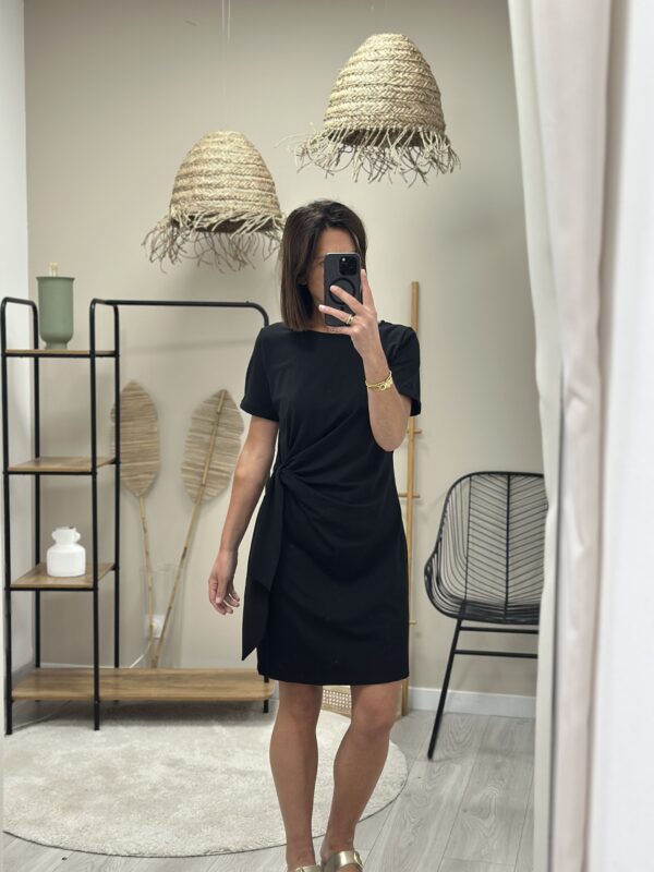 Robe A Noeud Yuna Noir – Image 2