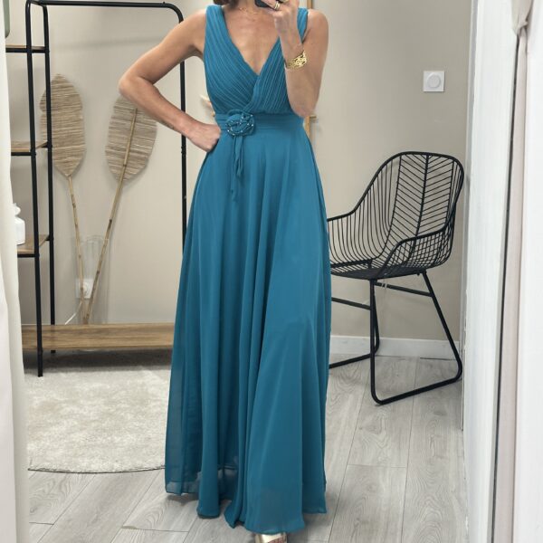 Robe Maguy Bleu Canard