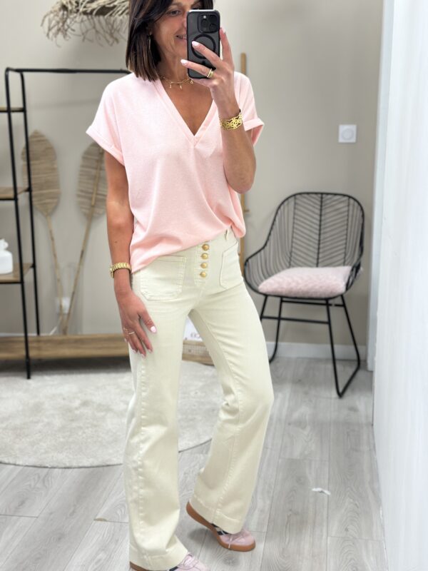 T Shirt Maelys Rose – Image 2