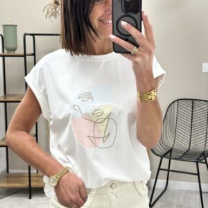 T-Shirt Noa Blanc