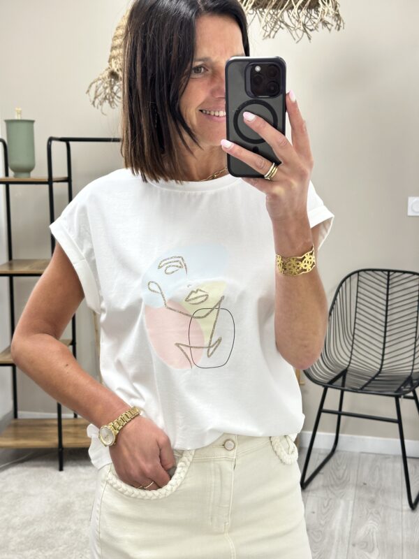T-Shirt Noa Blanc