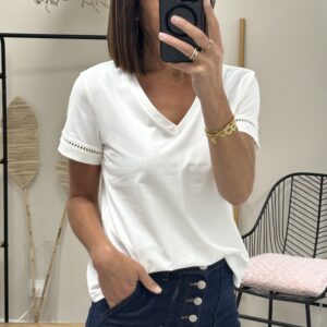 Tee Shirt Lilia Blanc