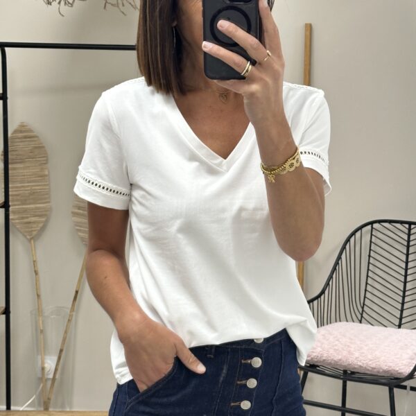 Tee Shirt Lilia Blanc