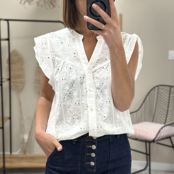 Blouse Hortense Blanc
