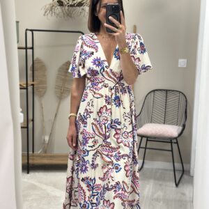 Robe Longue Liame Beige