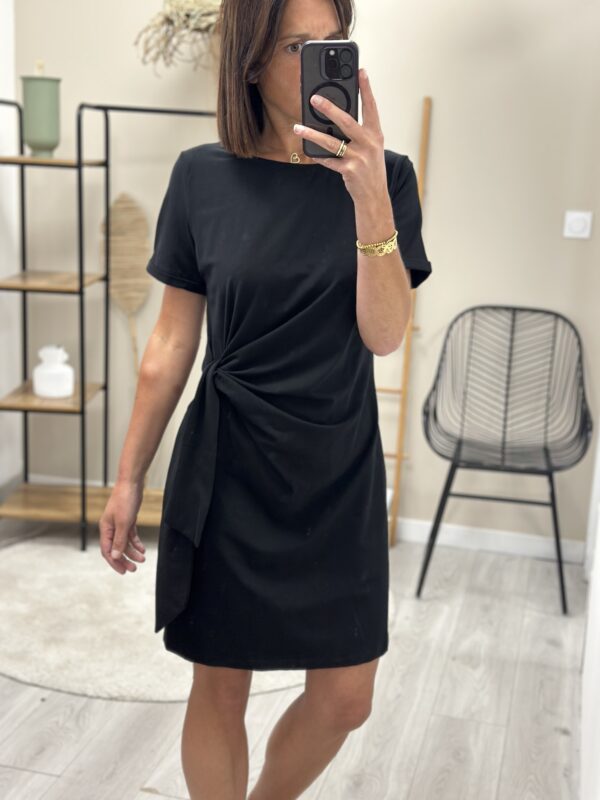 Robe A Noeud Yuna Noir – Image 3