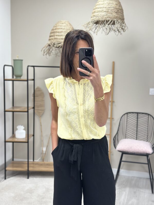 Blouse Elena Jaune – Image 2