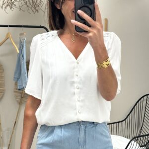 Blouse Arden Blanc