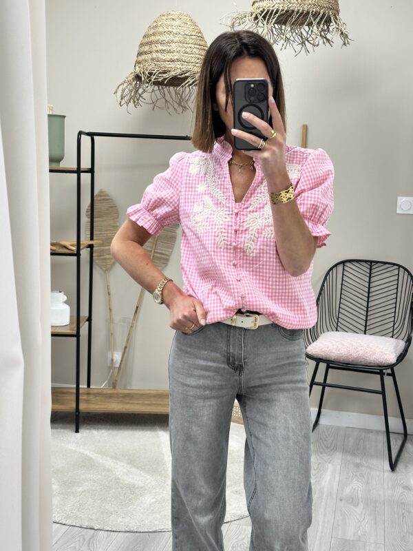 Blouse Lipi Rose – Image 2