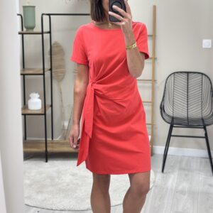 Robe A Noeud Yuna Corail