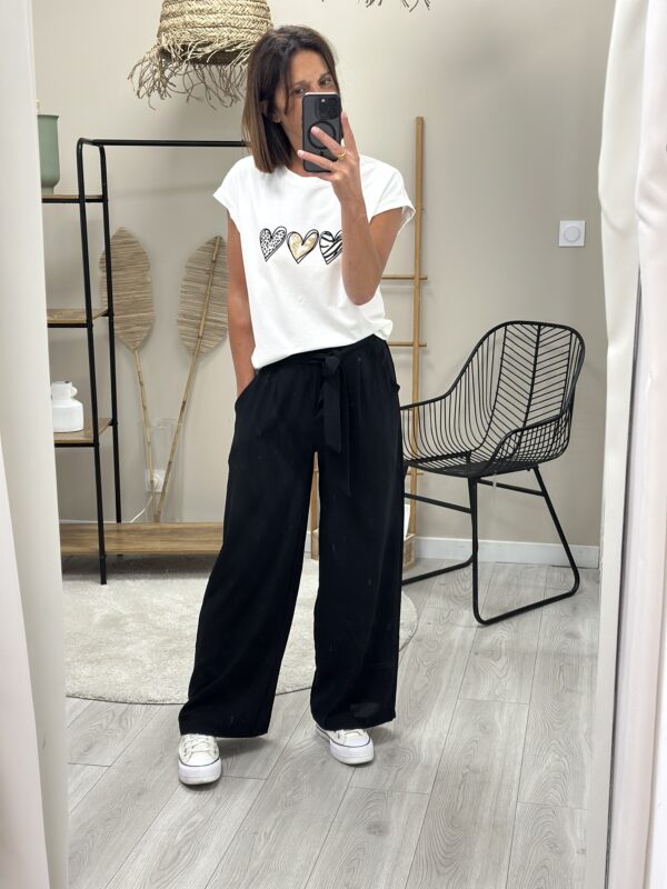T-Shirt Elia Blanc – Image 3