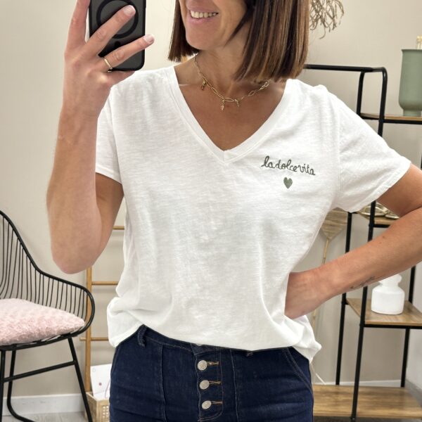Tee Shirt Dolce  Kaki