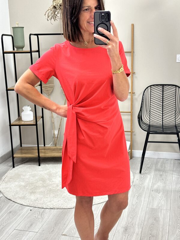 Robe A Noeud Yuna Corail – Image 2