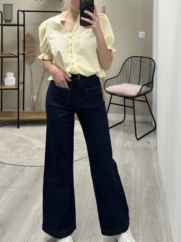 Pantalon Jean Violette Brut – Image 3