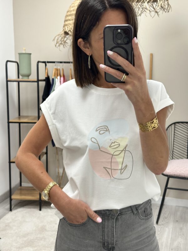 T-Shirt Noa Blanc – Image 5