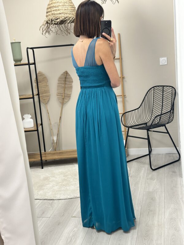 Robe Maguy Bleu Canard – Image 3